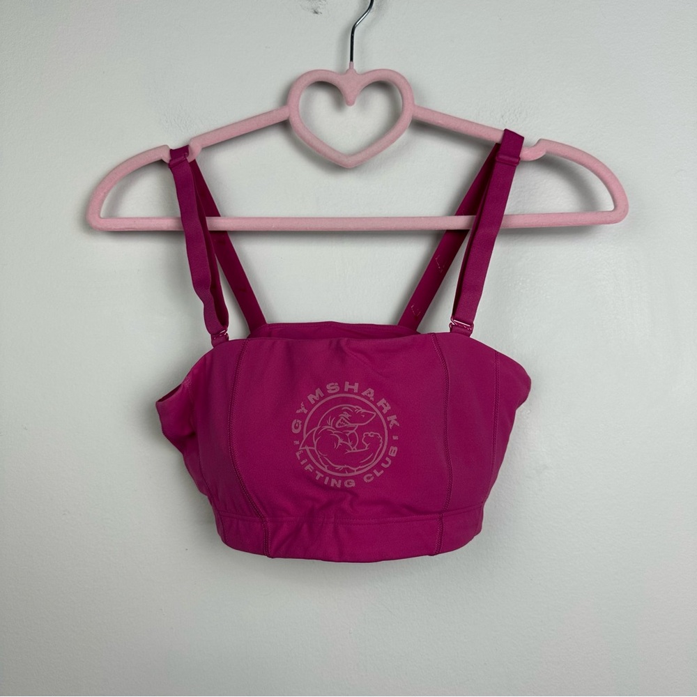 Gymshark NWOT Pink Legacy Sports Top Size Small